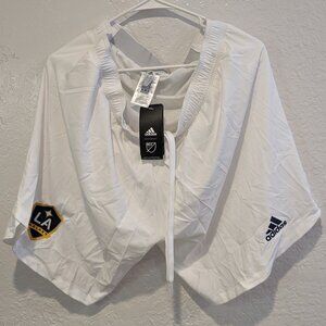 Brand New With Tags Authentic Adidas 2020 LA Galaxy Soccer Short White X-Large.